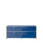 Modular File Credenza 1524 Drawers in Gentian Blue