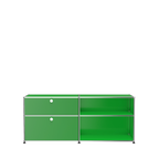 Modular File Credenza 1524 Drawers in Green