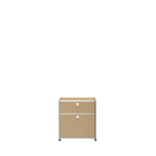 Modular Nightstand 533 Double Door in Beige
