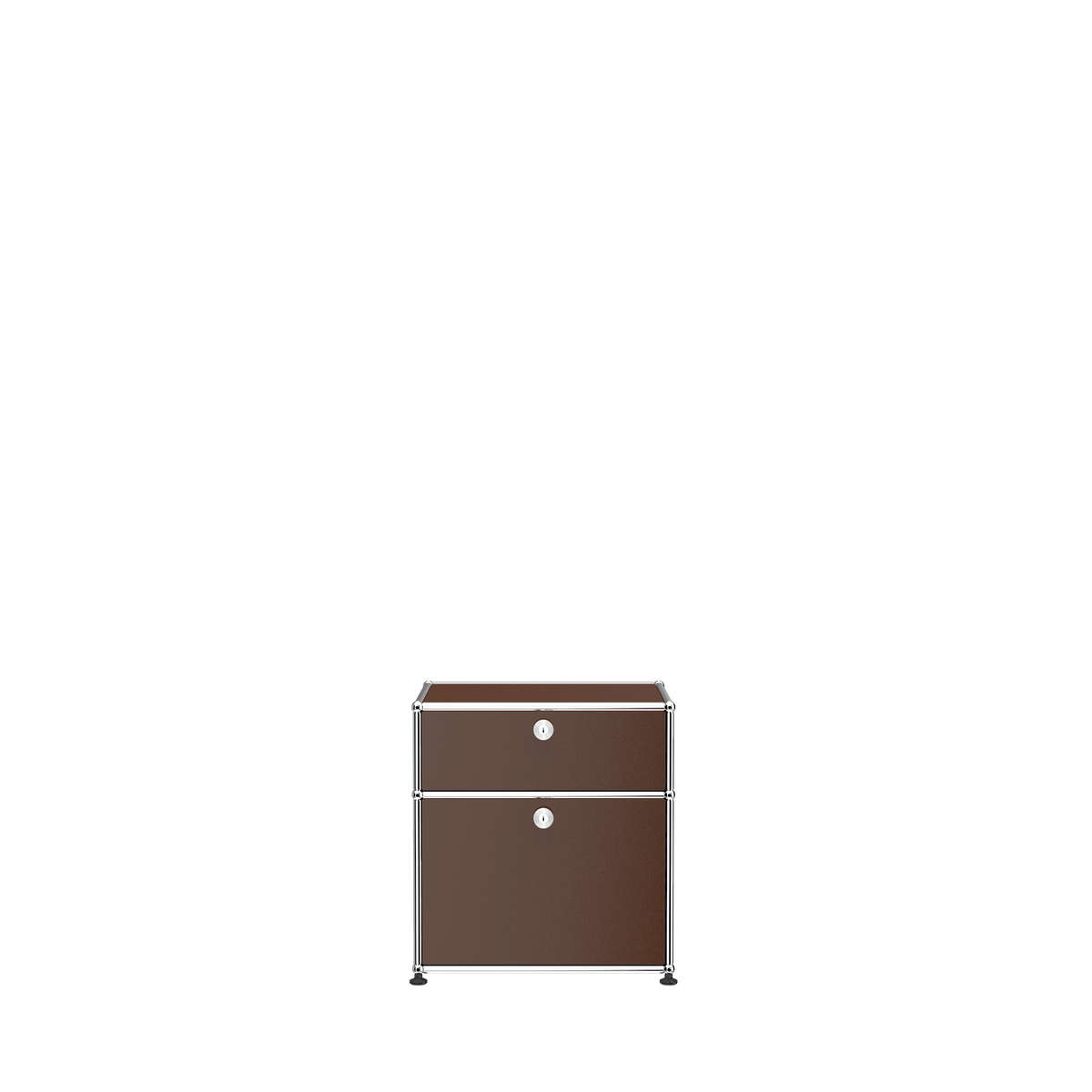 Modular Nightstand 533 Double Door in Brown