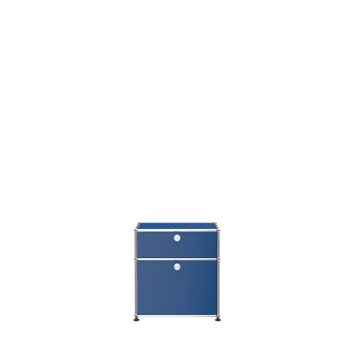 Modular Nightstand 533 Double Door in Gentian Blue