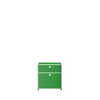 Modular Nightstand 533 Double Door in Green