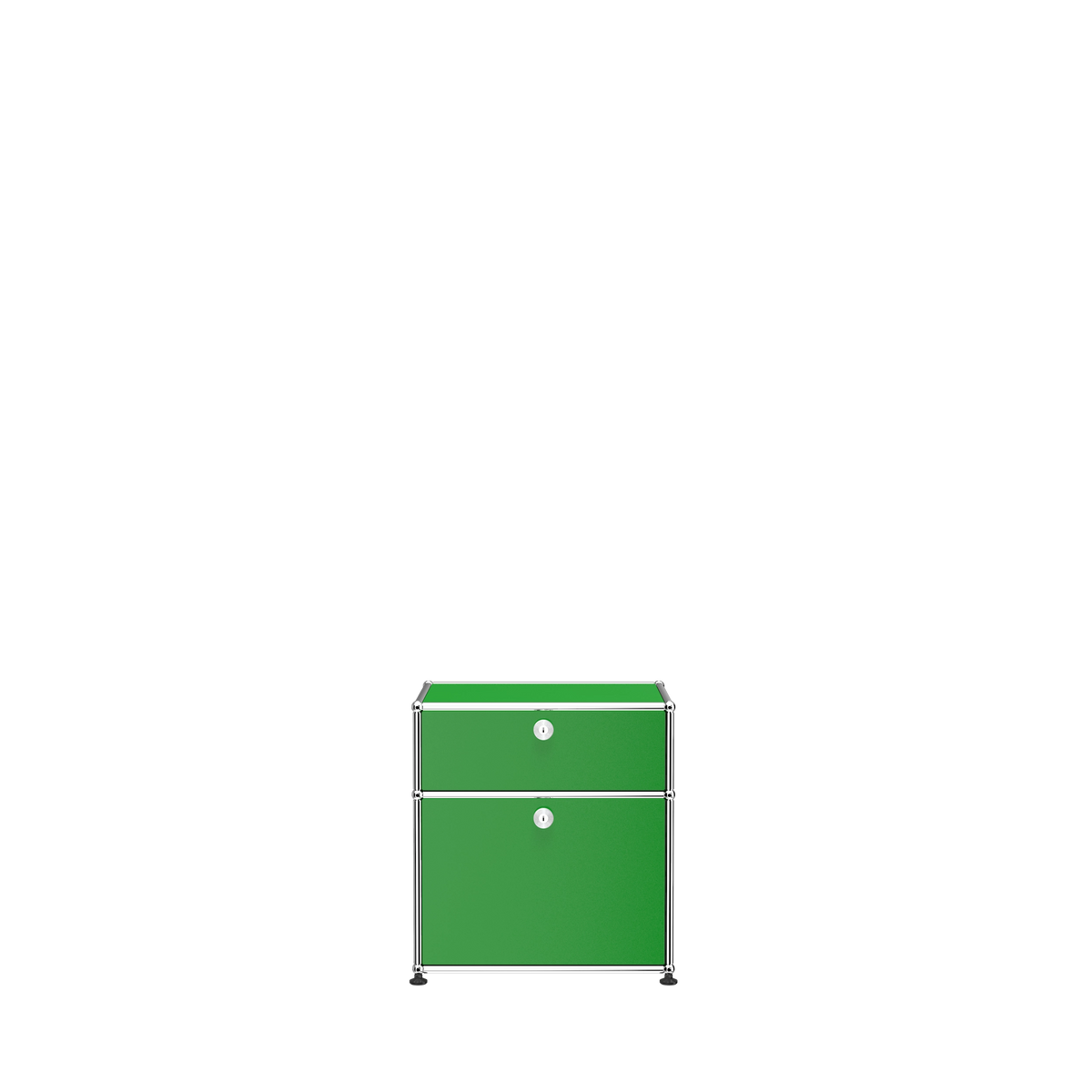 Modular Nightstand 533 Double Door in Green