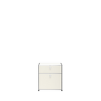 Modular Nightstand 533 Double Door in Pure White