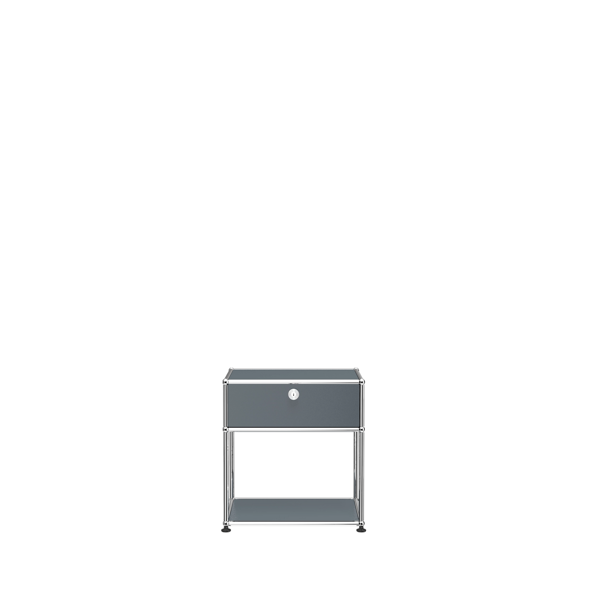 Modular Nightstand 533 Low in Mid Grey