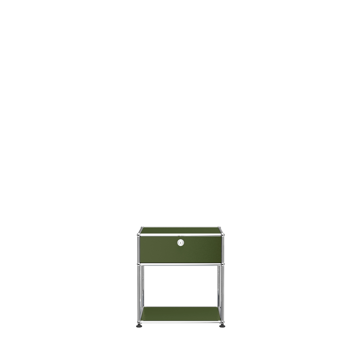 Modular Nightstand 533 Low in Olive Green