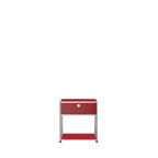 Modular Nightstand 533 Low in Ruby Red