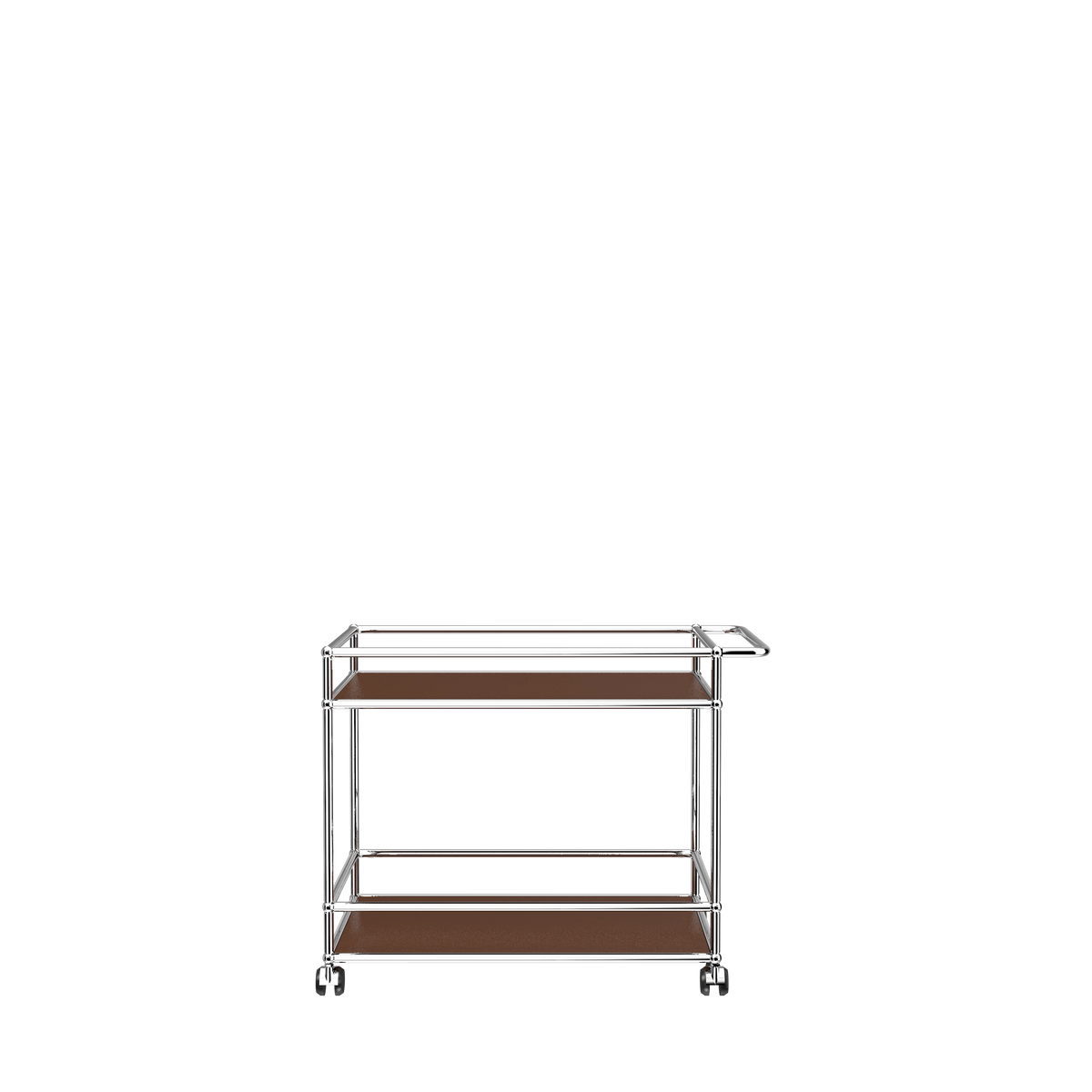 Modular Serving Cart 787 in Brown