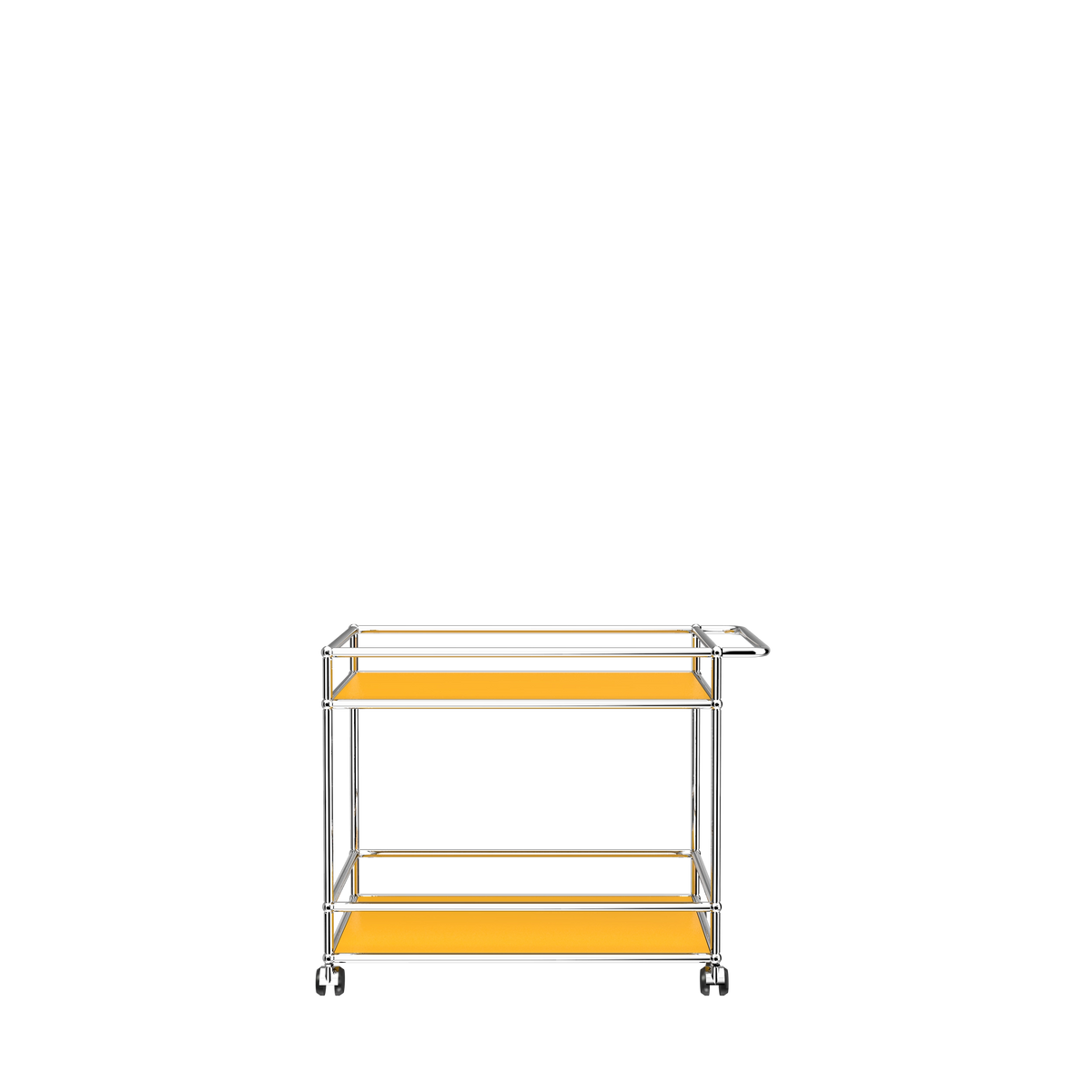 Modular Serving Cart 787 in Golden Yellow