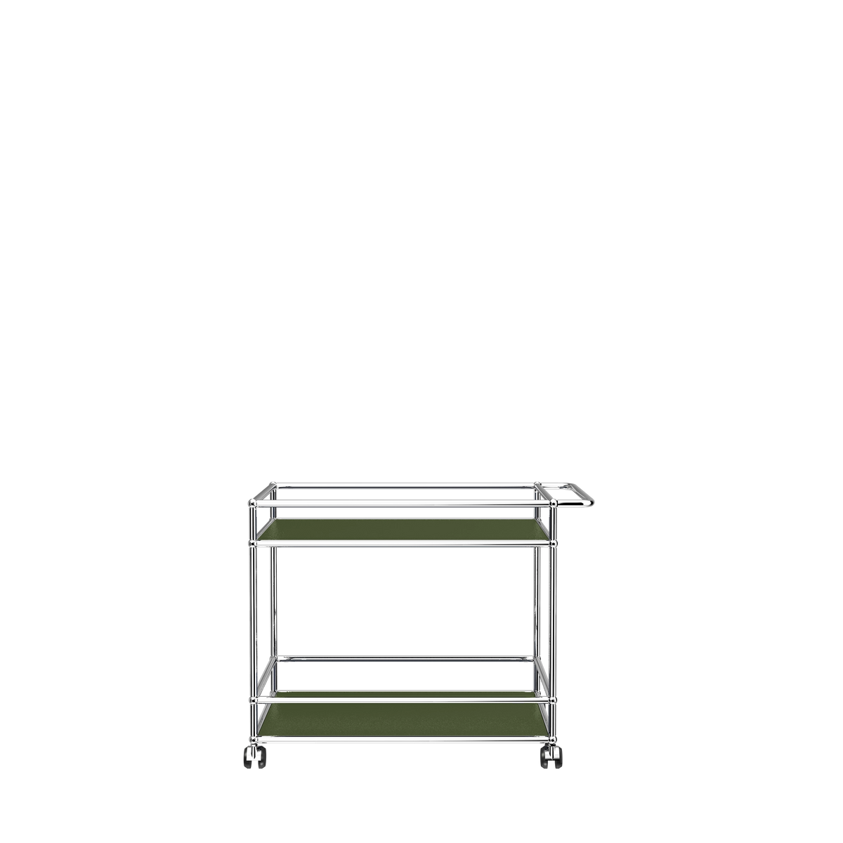 Modular Serving Cart 787 in Olive Green