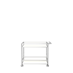 Modular Serving Cart 787 in Pure White