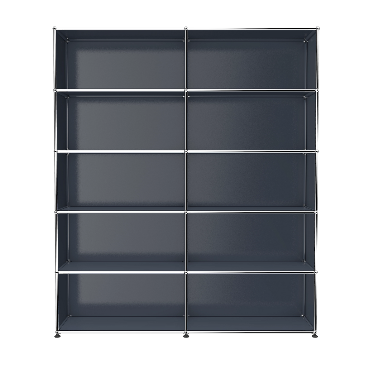Modular Open Shelving 1524 in Anthracite