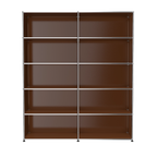 Modular Open Shelving 1524 in Brown