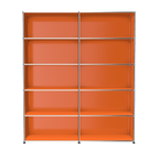 Modular Open Shelving 1524 in Pure Orange