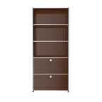Modular Shelving 787 in Brown
