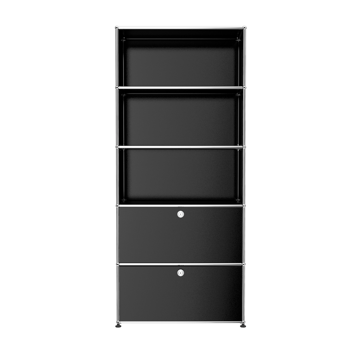 Modular Shelving 787 in Graphite Black