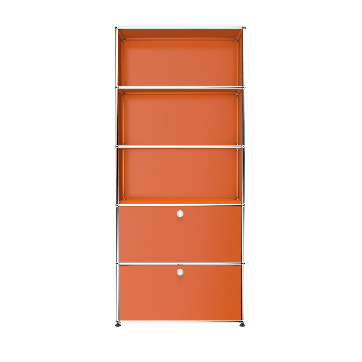 Modular Shelving 787 in Pure Orange