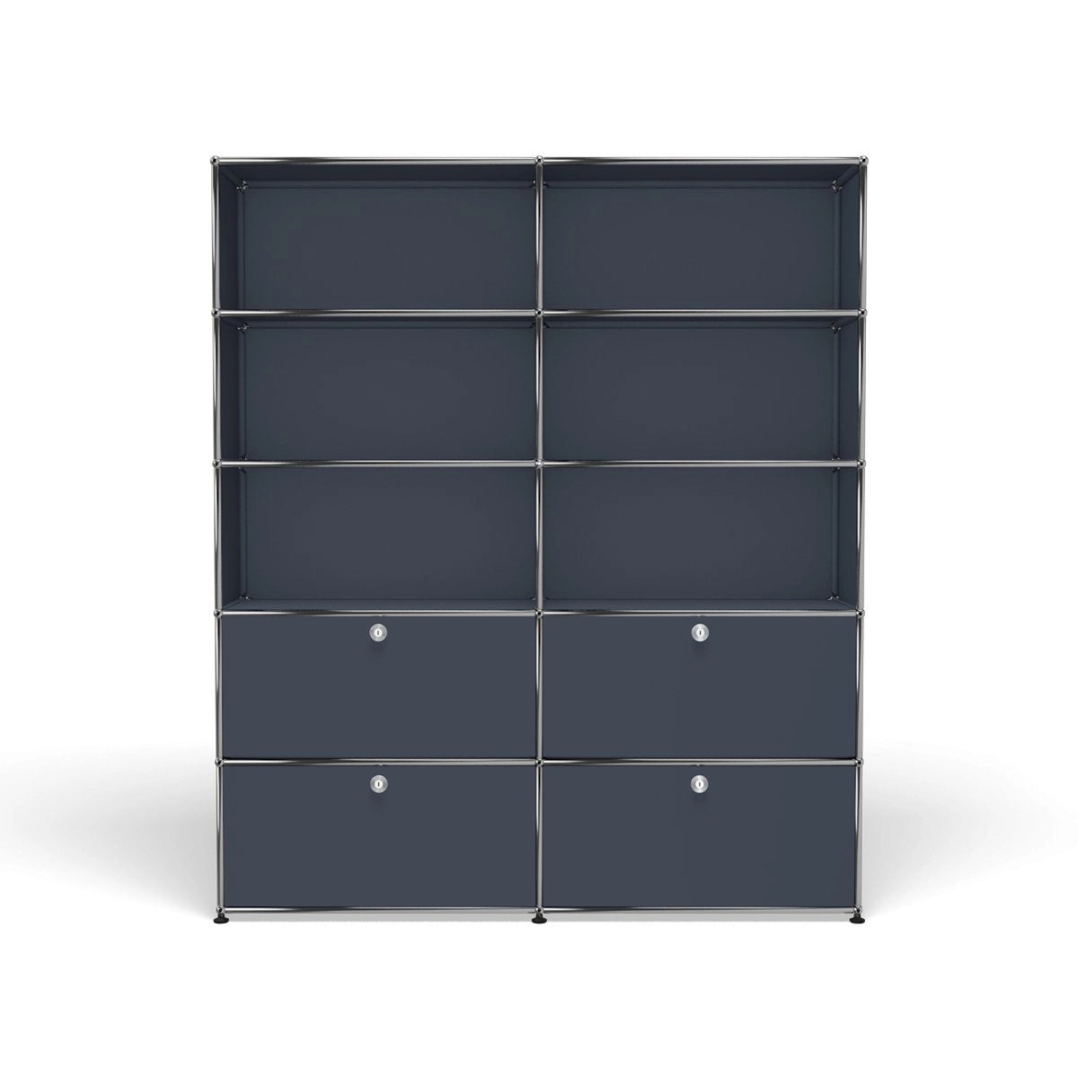 Modular Mixed Shelving 1524 in Anthracite