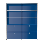 Modular Mixed Shelving 1524 in Gentian Blue