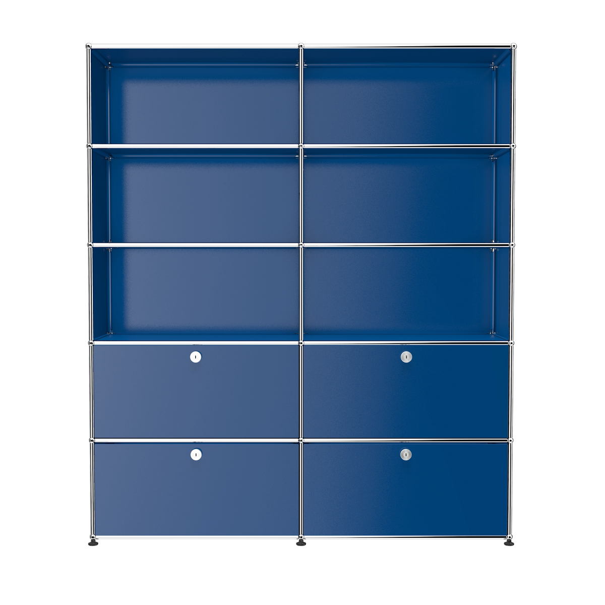 Modular Mixed Shelving 1524 in Gentian Blue