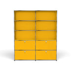 Modular Mixed Shelving 1524 in Golden Yellow