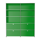 Modular Mixed Shelving 1524 in Green