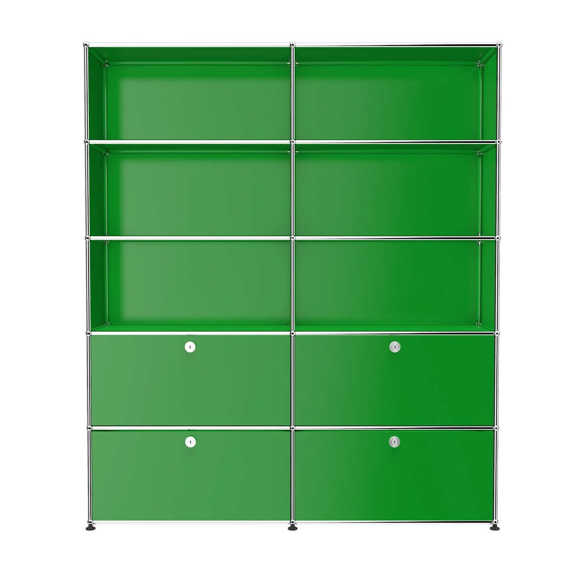 Modular Mixed Shelving 1524 in Green
