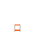 Modular Side Table 356 in Pure Orange