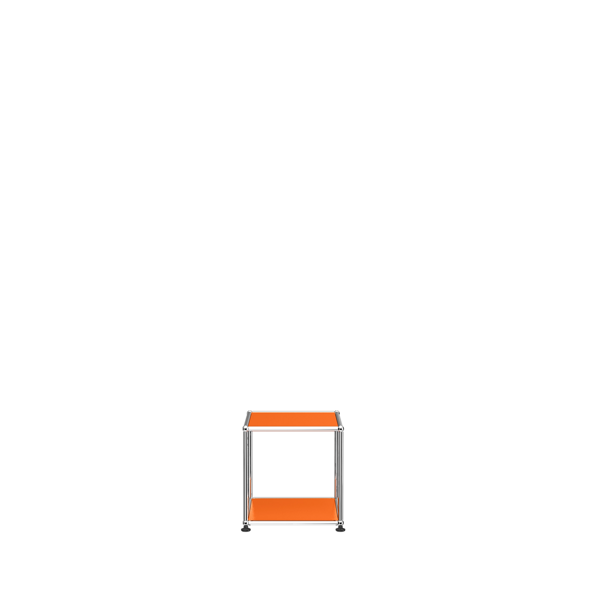 Modular Side Table 356 in Pure Orange