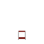 Modular Side Table 356 in Ruby Red