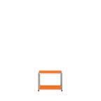 Modular Side Table 508 in Pure Orange