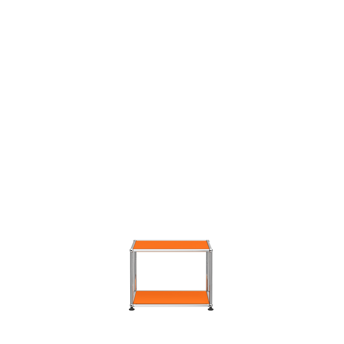 Modular Side Table 508 in Pure Orange