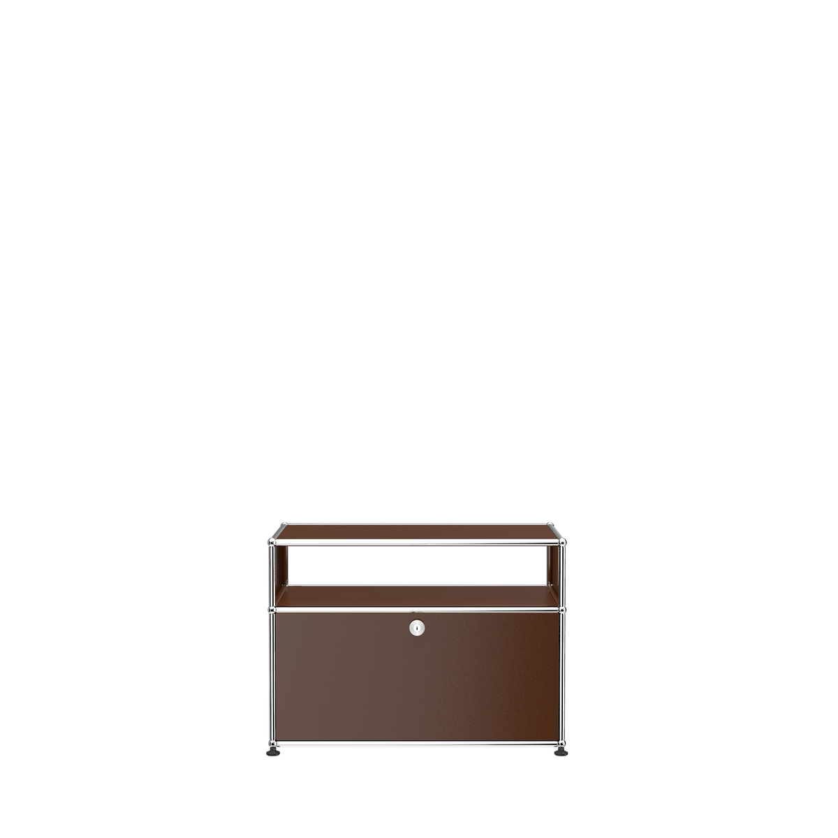 Modular Side Cabinet 787 in Brown
