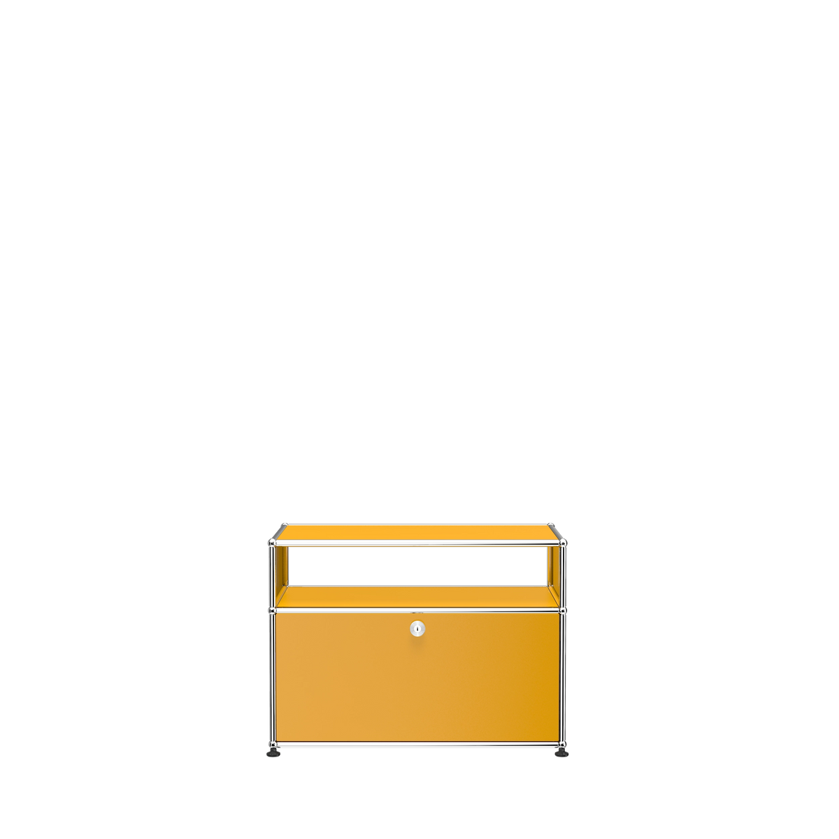 Modular Side Cabinet 787 in Golden Yellow