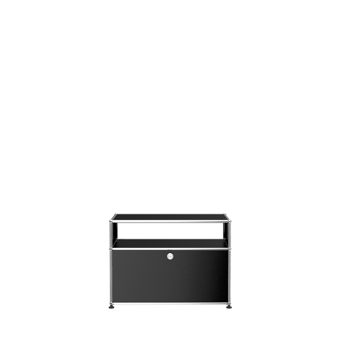 Modular Side Cabinet 787 in Graphite Black
