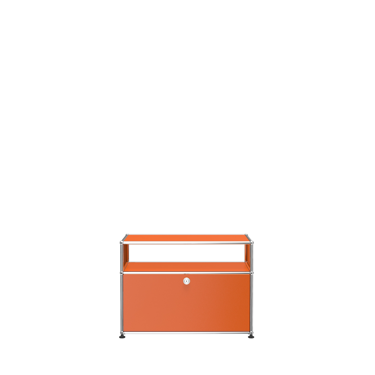 Modular Side Cabinet 787 in Pure Orange