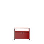 Modular Side Cabinet 787 in Ruby Red