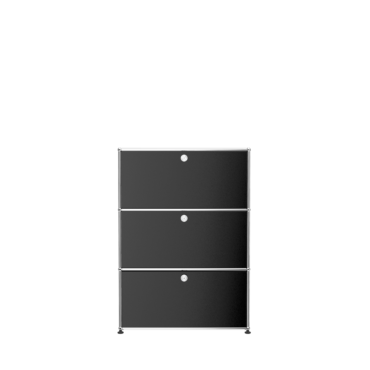 Modular Tall Storage 787 in Graphite Black