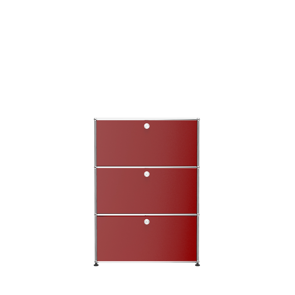 Modular Tall Storage 787 in Ruby Red