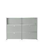 Modular Tall Storage 1524 in Light Grey