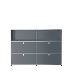 Modular Tall Storage 1524 in Mid Grey