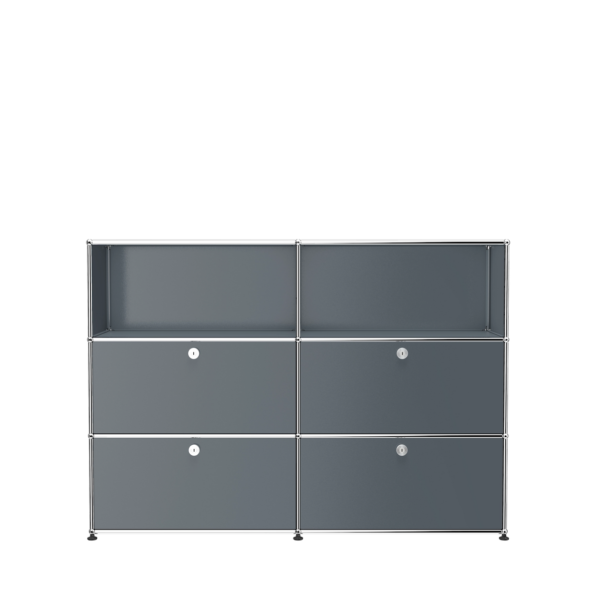 Modular Tall Storage 1524 in Mid Grey