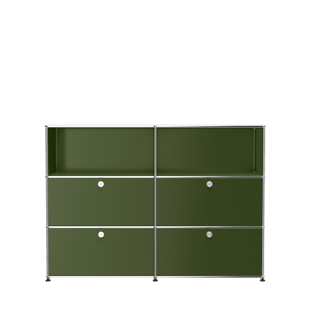 Modular Tall Storage 1524 in Olive Green