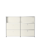 Modular Tall Storage 1524 in Pure White
