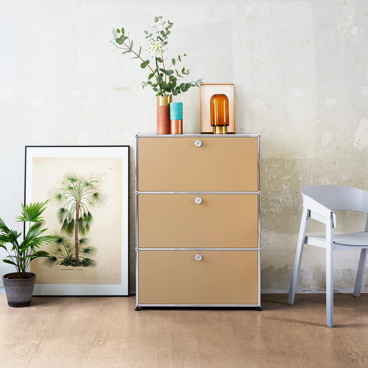 Modular Tall Storage 787 modular cabinet in an interior setting