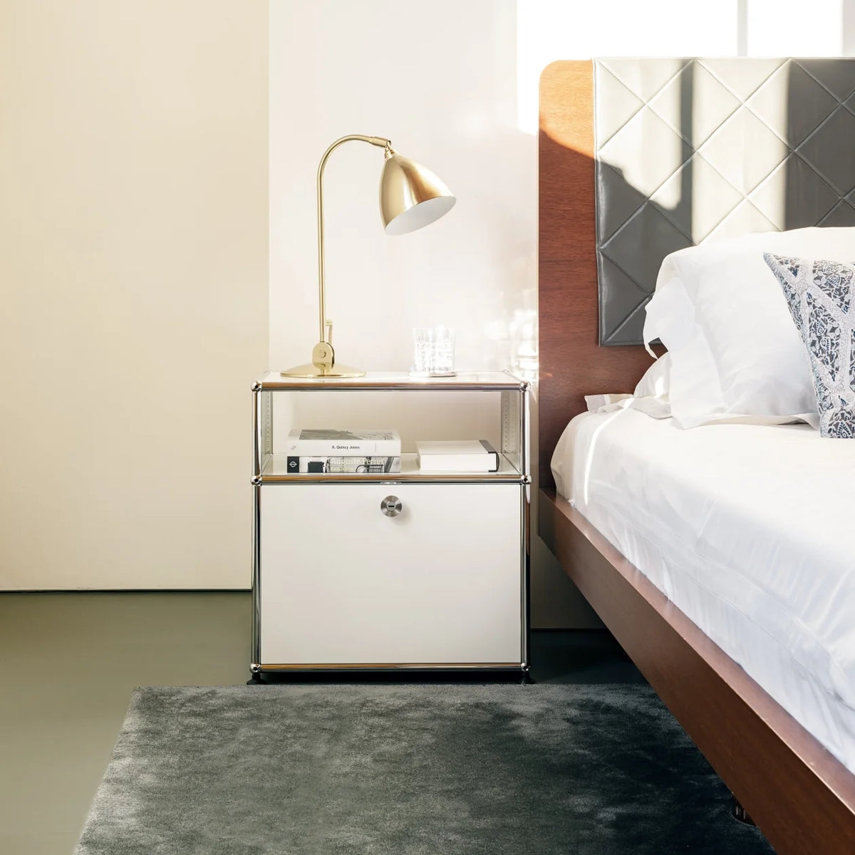 Modular Nightstand 533 modular cabinet in an interior setting