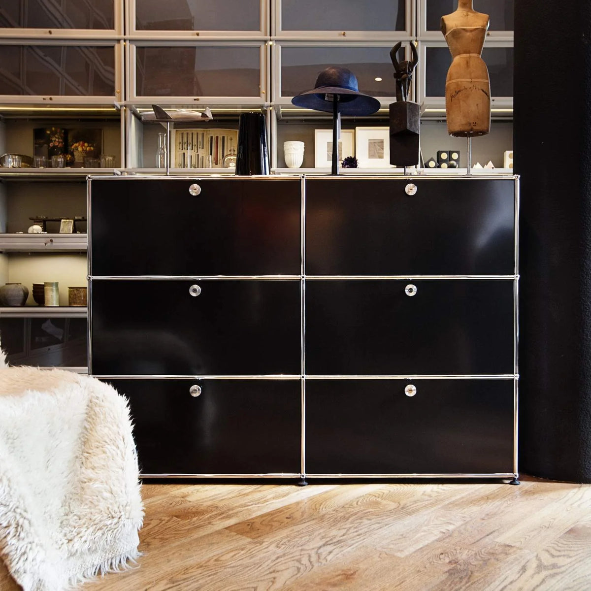 Modular Tall File Storage 1524 modular cabinet in an interior setting