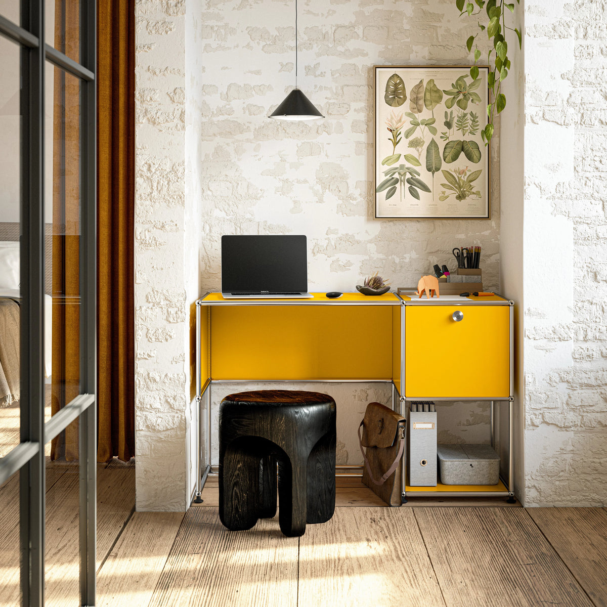 Modular Desk Unit 1270 modular cabinet in an interior setting