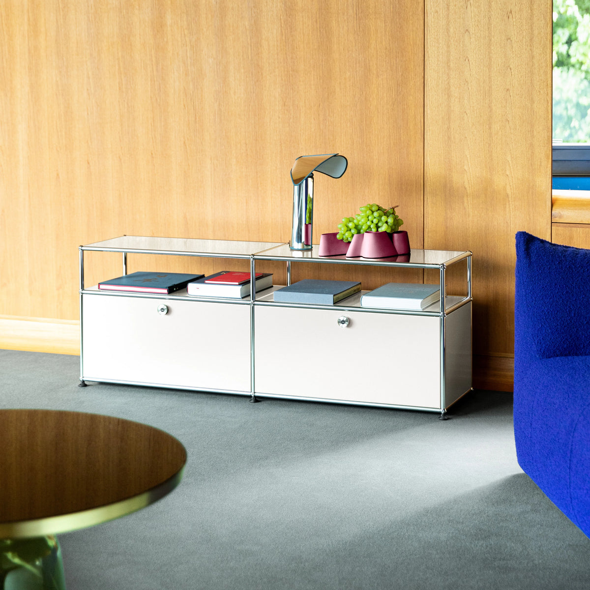 Modular Media Unit 1524 modular cabinet in an interior setting