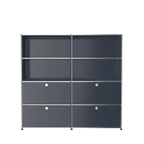 Modular Storage & Shelving 1524 in Anthracite